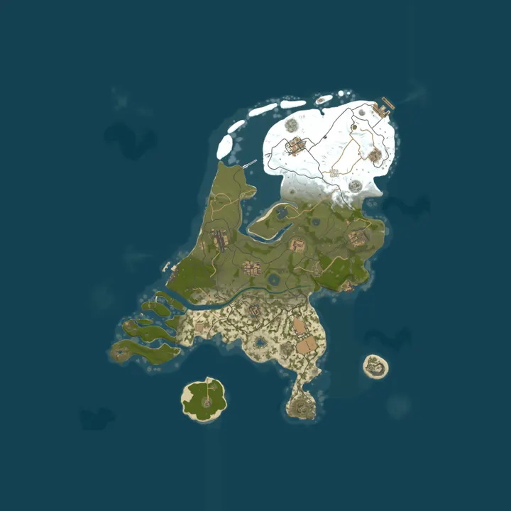 Map of Vasty McNasty Community Server