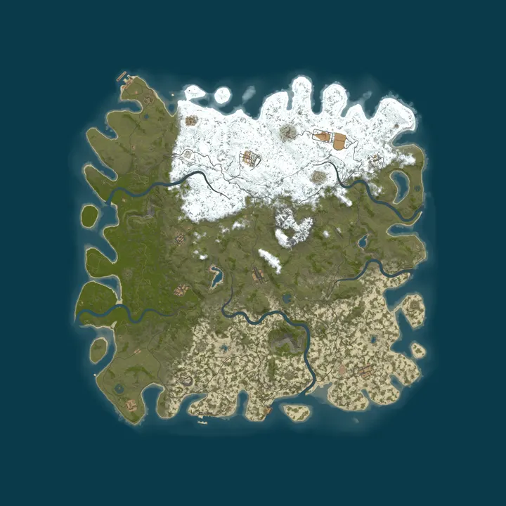 Map of My Untitled Rust Server