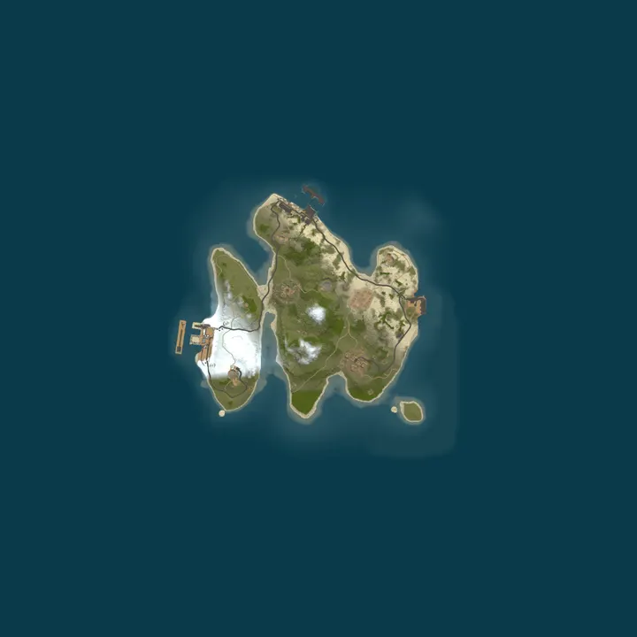 Map of My Untitled Rust Server