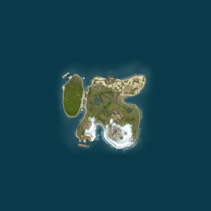 Map of Darkness Falls - Pinehosting.com