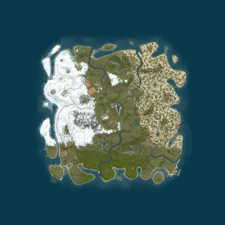 Map of Isle of Misfits PVE • Skill Tree • Events •