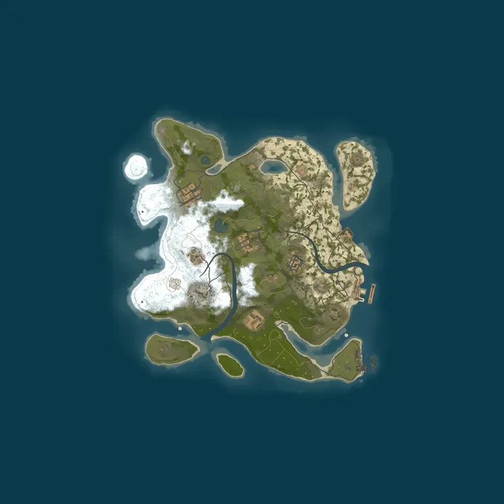 Map of WRECKLINE 2X | US QUAD | MONTHLY | NO BP WIPE