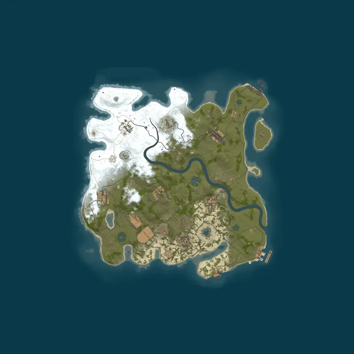 Map of BattleZone.gg — SOLO/DUO | Noob Friendly | Full Wiped
