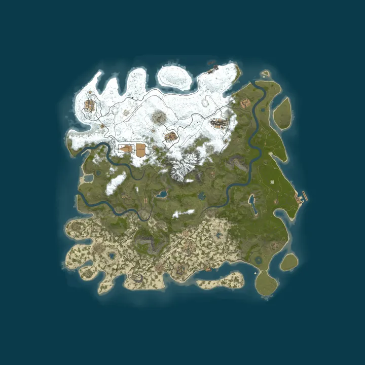 Map of Old and Rusty, But Whole