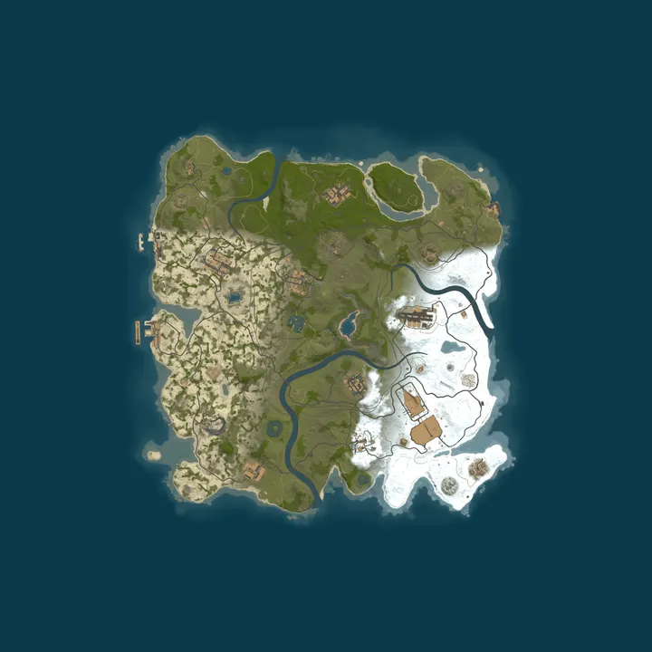 Map of XRUST.CO TEST SERVER