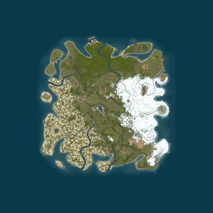 Map of Rusty Marauders Test