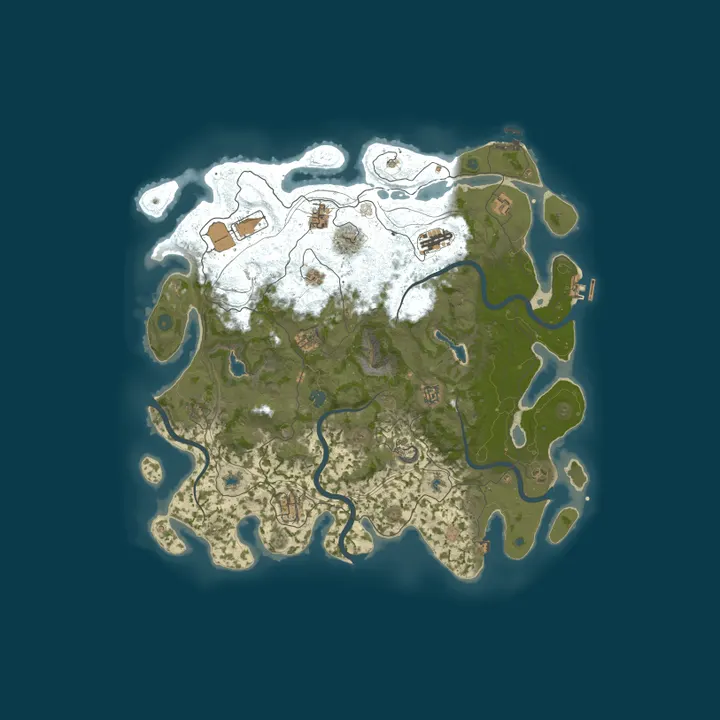 Map of AfterShock | 1000000X | KITS |TP|CLANS|SKINBOX|PVP |