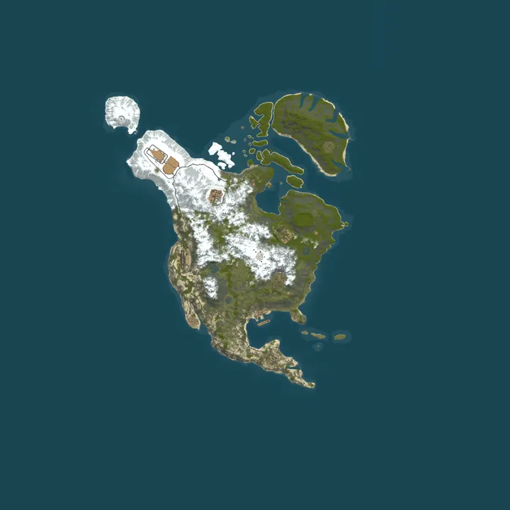 Map of WTF North America Wasteland|Custom|4x