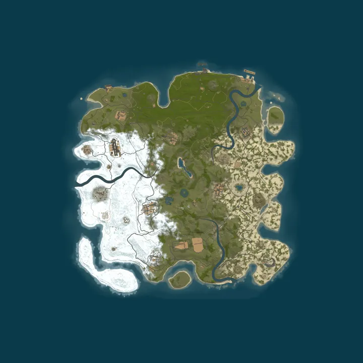 Map of Rusty Holes