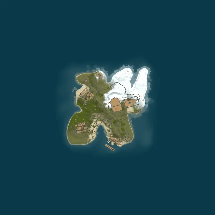Map of A Rust Server
