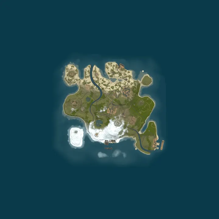 Map of IRONHAVEN OUTPOST | 3X | UP TO 3 [NA]