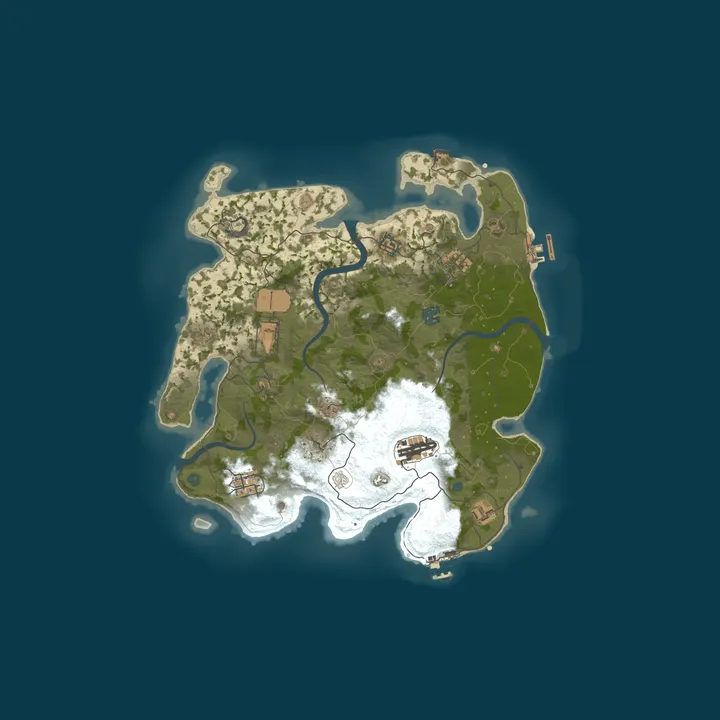 Map of Joosebox Rust Royale