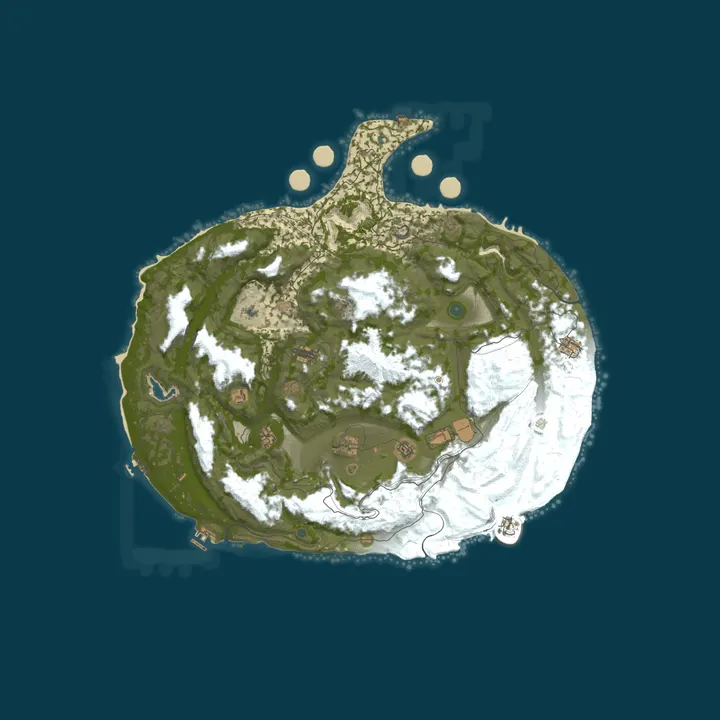Map of [US] SurvivalLegends PVE 2x | Custom Items | Custom Map | Skill