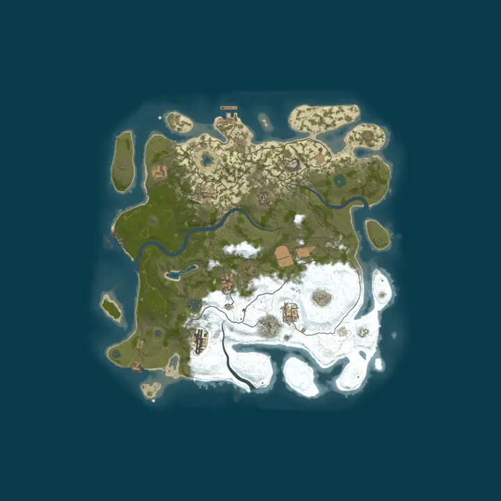 Map of 10/1|Rusty|US|3X|LowPop|2Week|QuickSmelt|Events