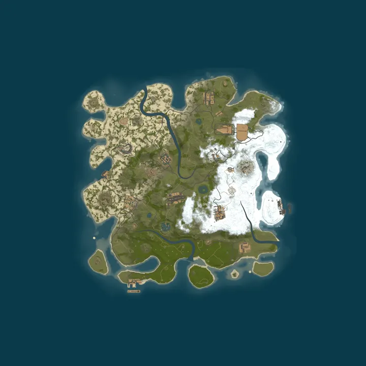 Map of Bobr Kingdom