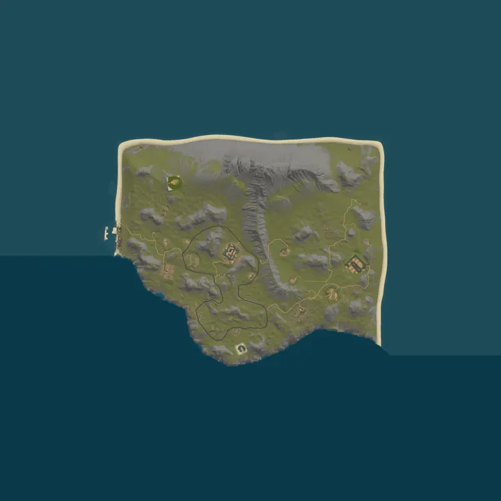 Map of BotWorld PVE AI Player70 Live Bots 5X - Wiped - 1d ago