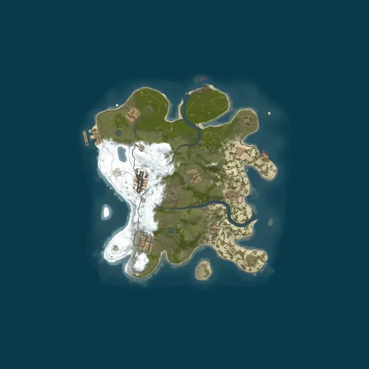 Map of TOTAL WAR x1000000 | RUST BATTLEFIELD
