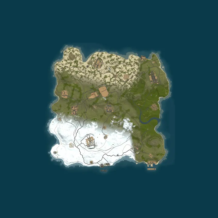 Map of My Untitled Rust Server