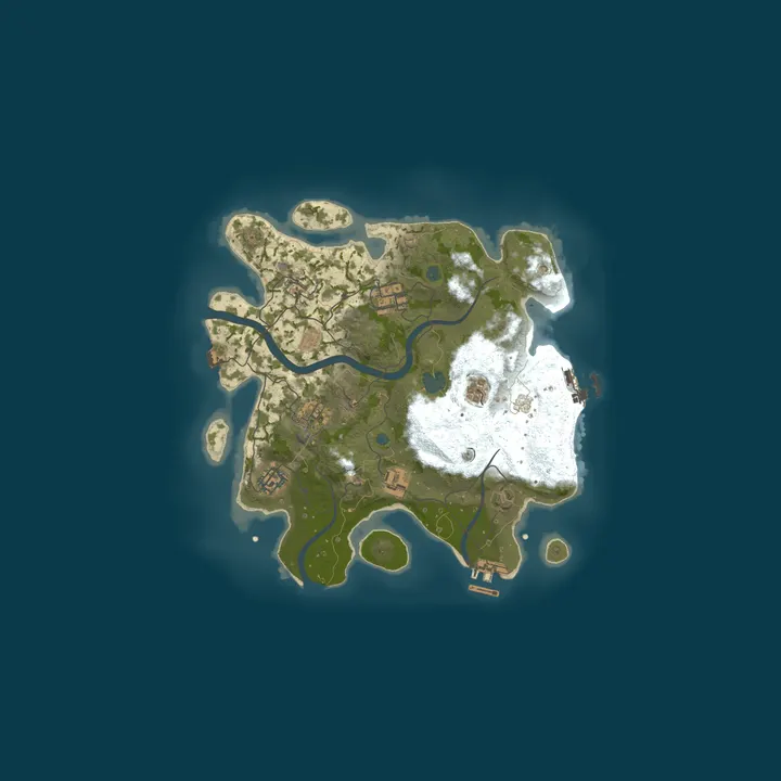 Map of Server Локальный Раст Fls