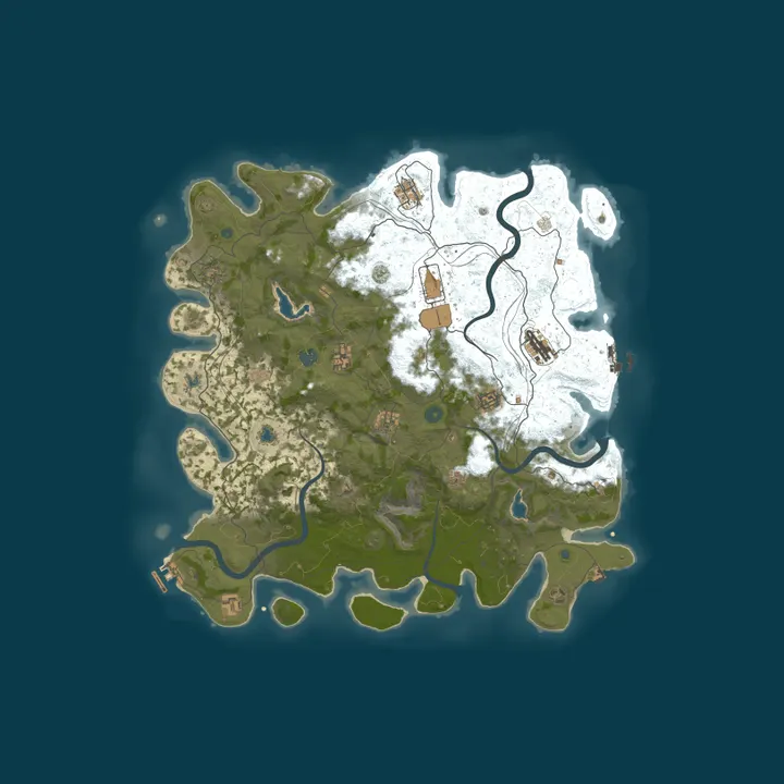 Map of Mi Rust Solo