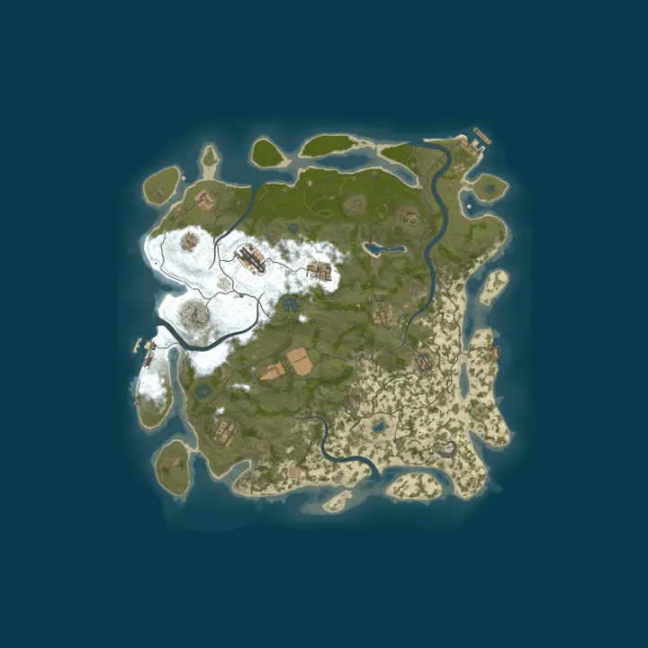 Map of [DE/PVE+PVP] Hood Community Server