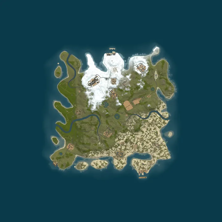 Map of * SCHLARAFFENLAND Primitive | Softcore | Nexus-Ready