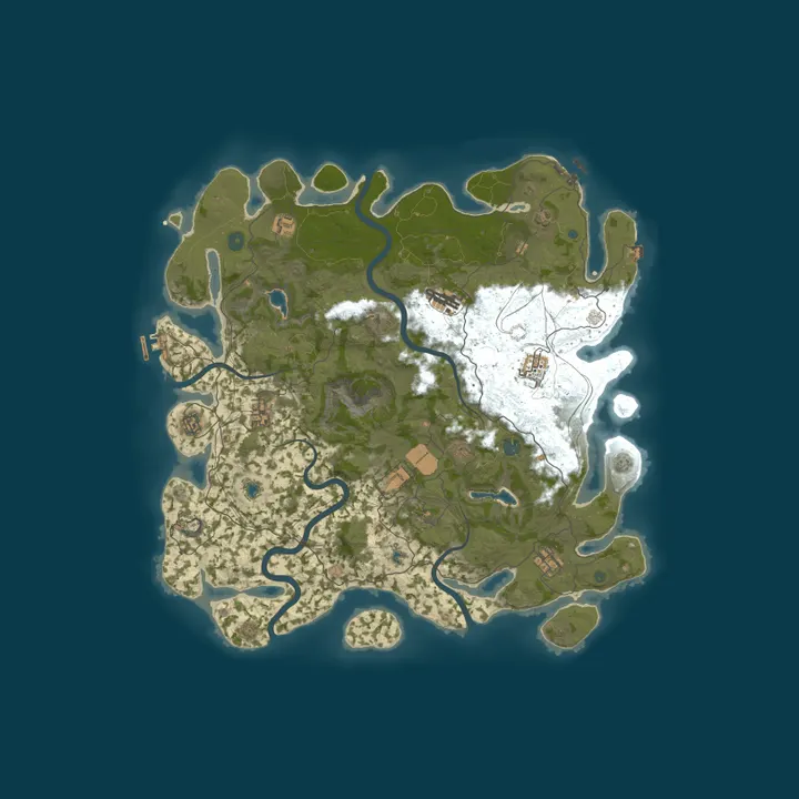 Map of 35+ВЗРОСЛЫЙ RUST CLASSIC