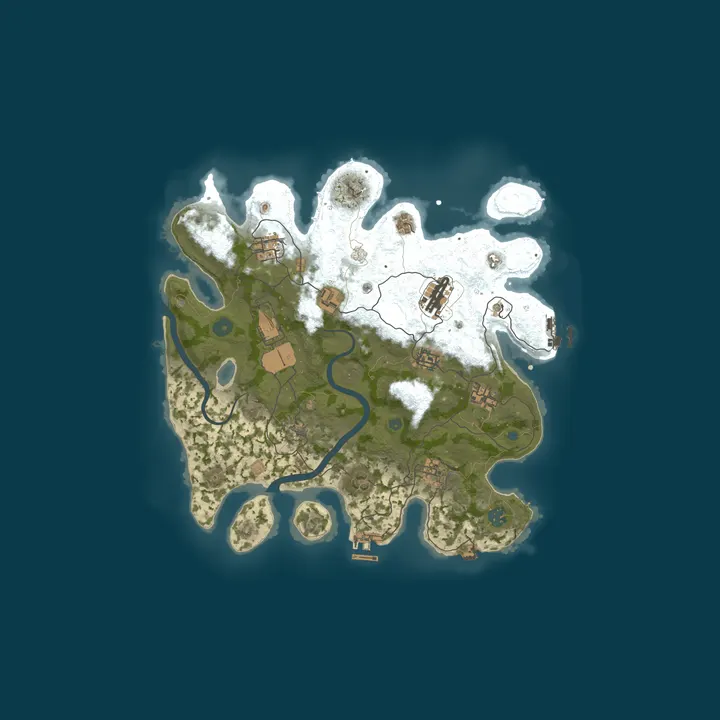Map of #1 DOZA RUST X20/X50 | MAX5 | LOOT+ | ДЛЯ НОВИЧКОВ