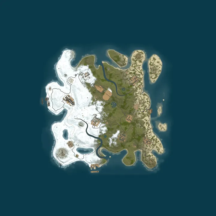 Map of #3 DOZA RUST X200/X500 | MAX5 | LOOT+ | ДЛЯ НОВИЧКОВ