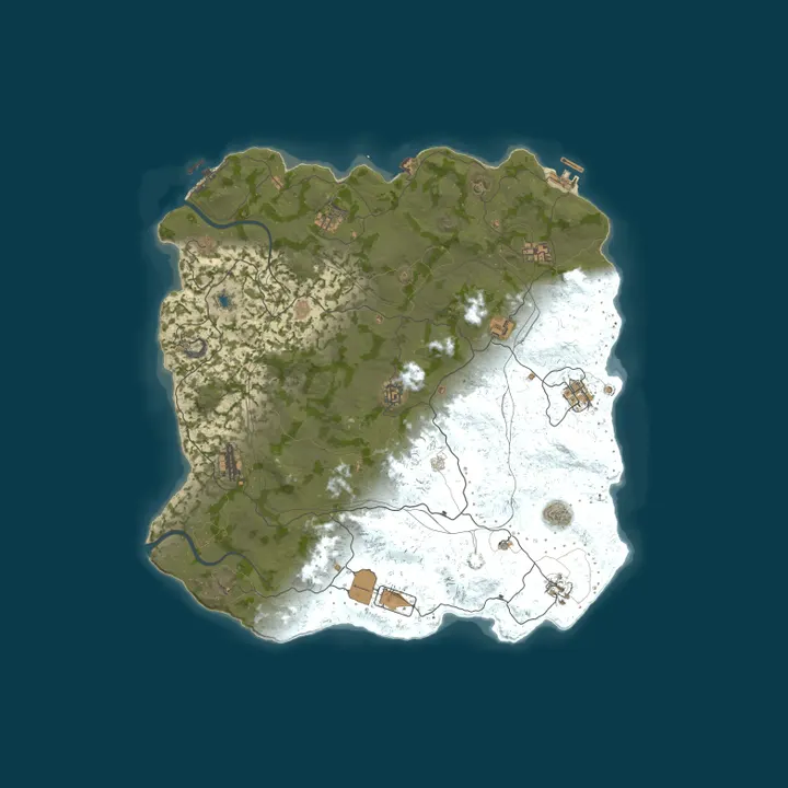 Map of MIRAGE RUST | WEDNESDAY 2x | VANILLA+ | Wipe 07.10