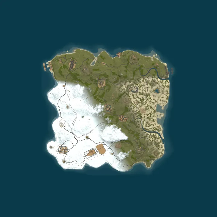 Map of MIRAGE RUST | FRIDAY SOLO/DUO 2x | Wipe 09.10