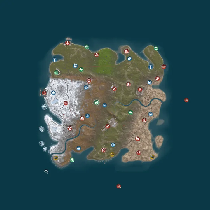 Map of Magic Rust #2 — Modded 2x (Solo/Duo) | Pyccкий