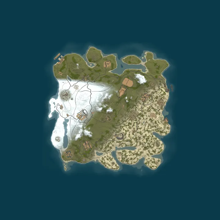 Map of AZARUST#2 [ X5/X10 | MAX 3 | LOOT+ | KITS ] 05.10