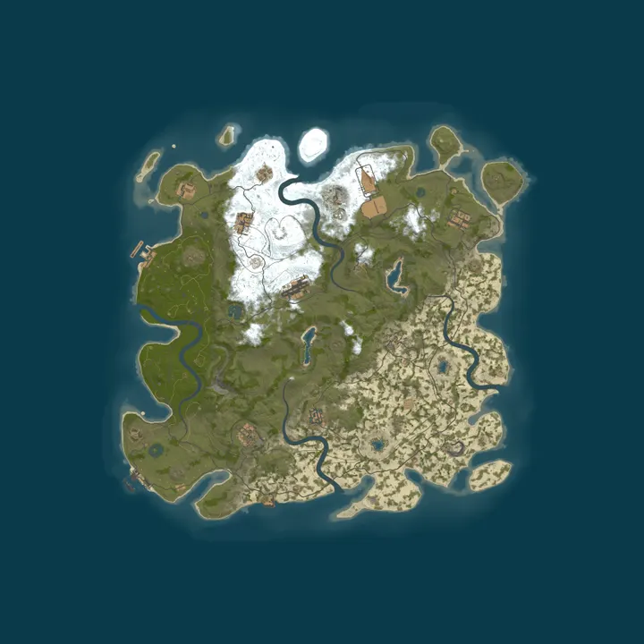 Map of Такси на Дубровку PVE на Классике 5.11