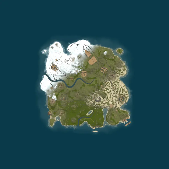 Map of |UA| |EU| ПВЄ KOZAK RUST | WIPE 01.10 |