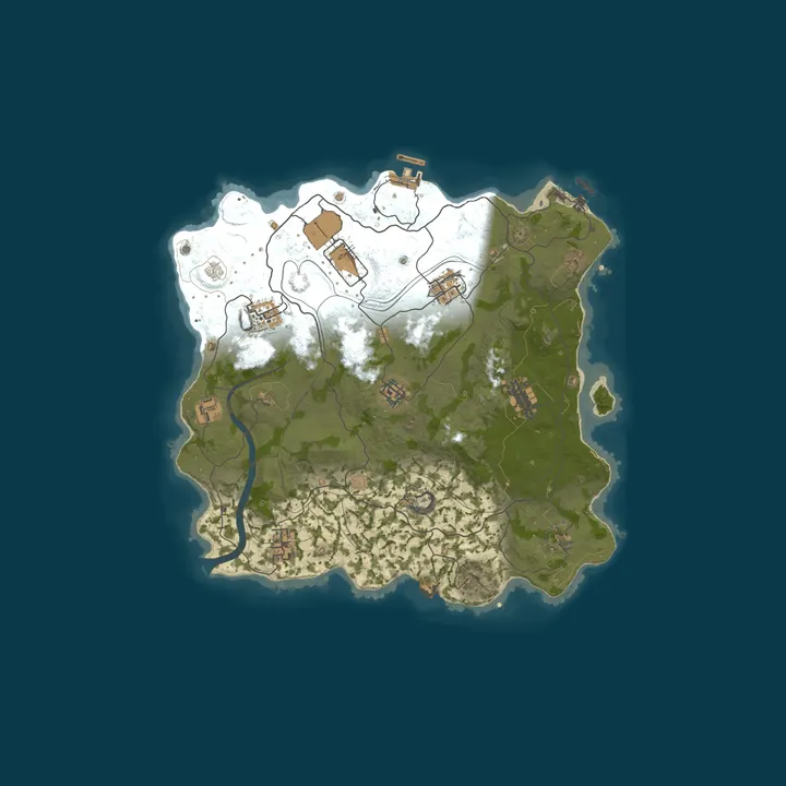 Map of WARBANDITS.GG BR 3X |Solo/Duo/Trio|LootX3| JUST WIPED