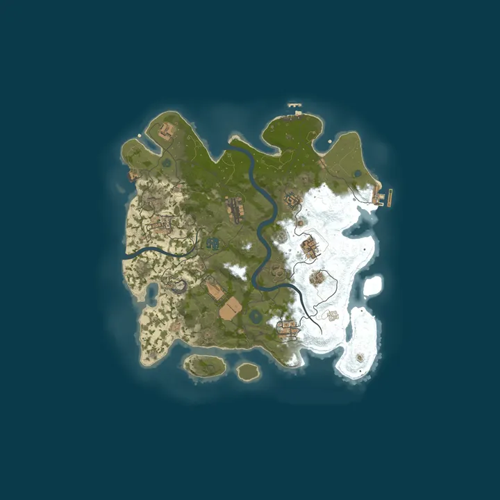 Map of RustyRing, Softcore, EU, 50% Decay