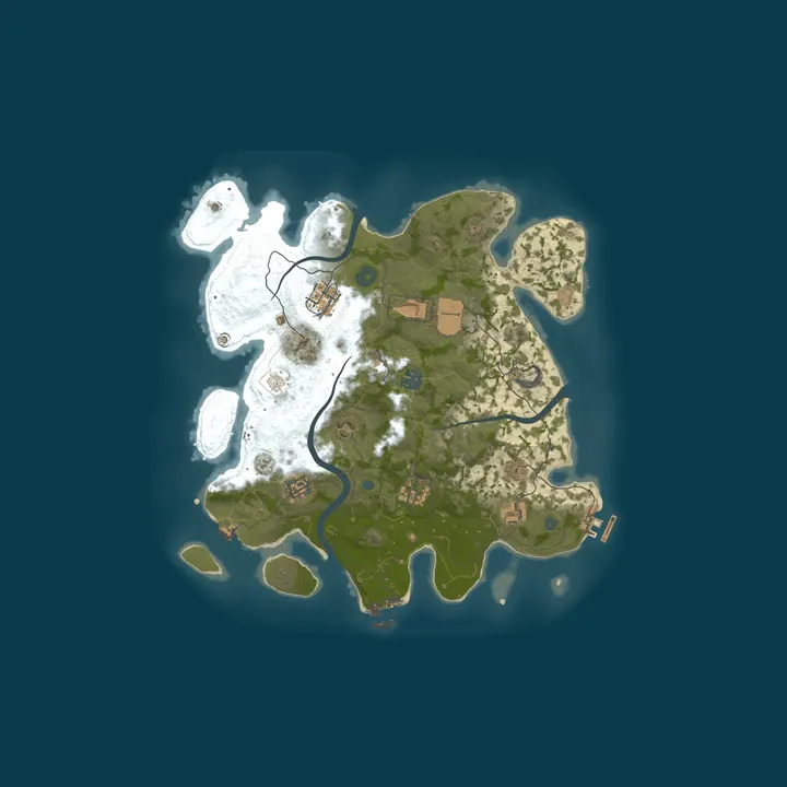 Map of [EU] Bandits-Heaven.com | Solo - Duo - Trio | Loot+ | FPS+ | Sh