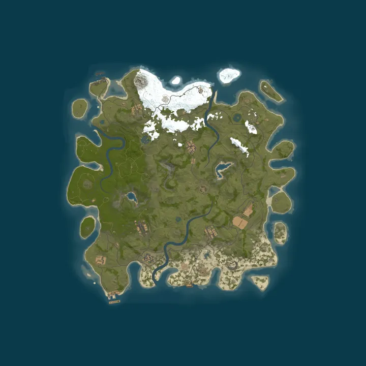 Map of Refuge - Vanilla - 4500 Map - Low Pop - BiWeekly