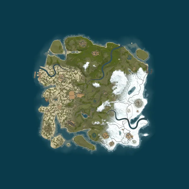 Map of Rust4Noobs | Solo/Duo | Vanilla Monthly | No BP Wipe