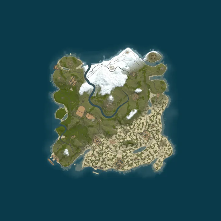 Map of [EU] PureRust.org | Vanilla+ | BiWeekly