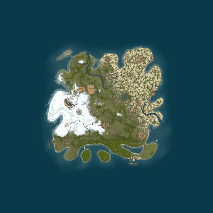Map of ATEEZ RUST NOLIMIT [2x | SKIN | LOOT+]