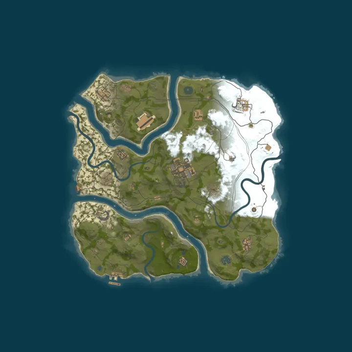 Map of -2stoned 5x | Monthly | Solo/Duos | Beginner Friendly | Low Dec