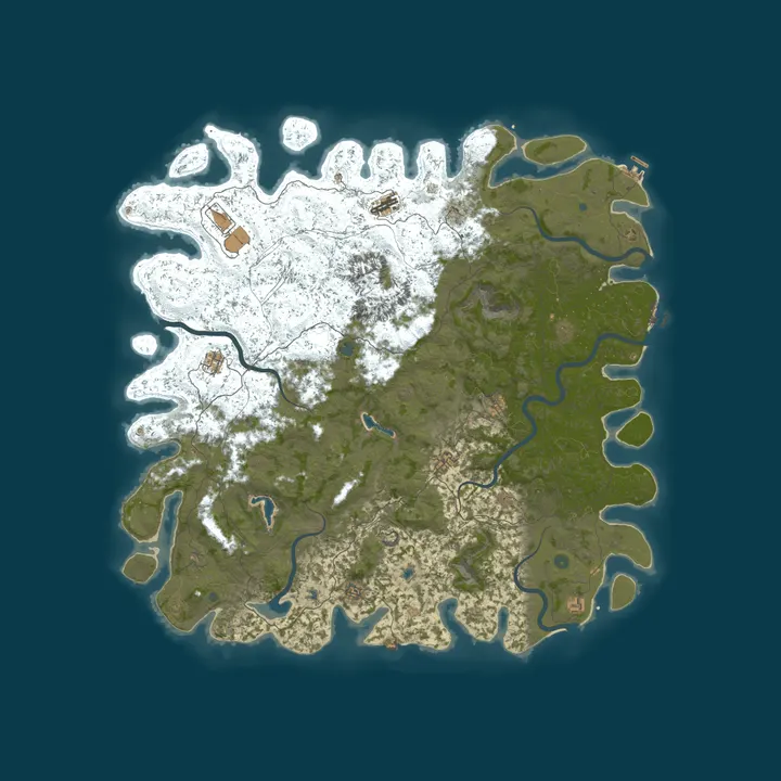 Map of Rustageddon