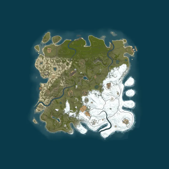 Map of Black Lagoon - Afterdark | 3x | Just Wiped | Development server