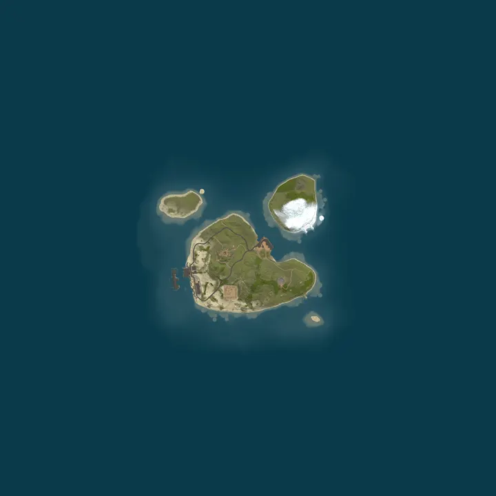 Map of Puni's Builder vs hunter's server