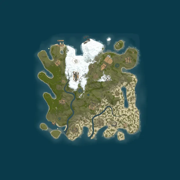 Map of Kittys 1000x Kits Tp Skinner RaidableBases Skilltre