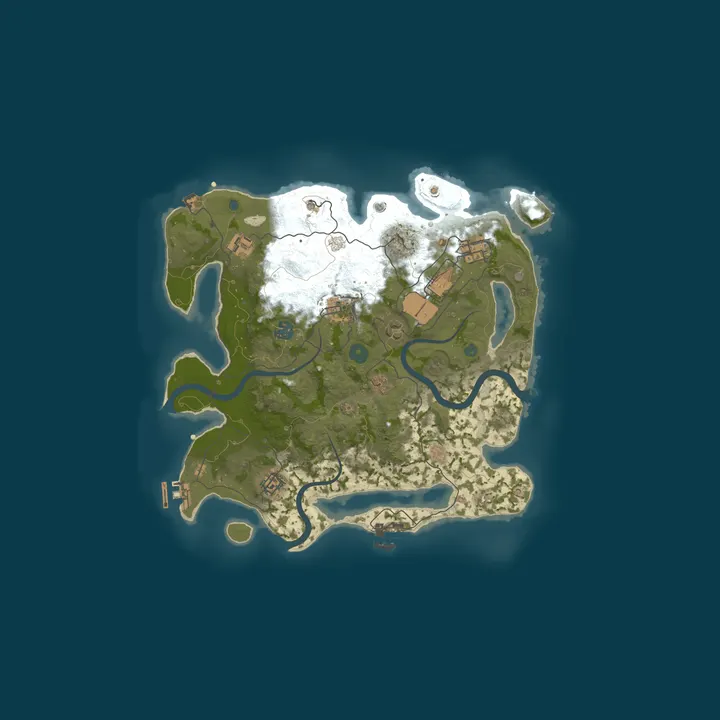 Map of TEST SERVER - OLDFARTS.LV