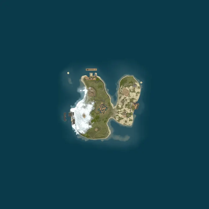 Map of BrokenDog Friends 2