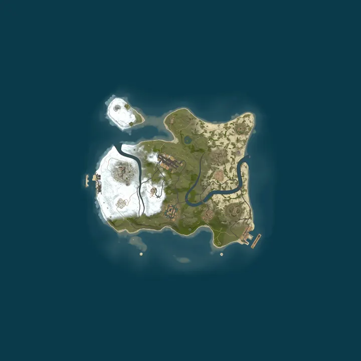 Map of Mein Rust Server